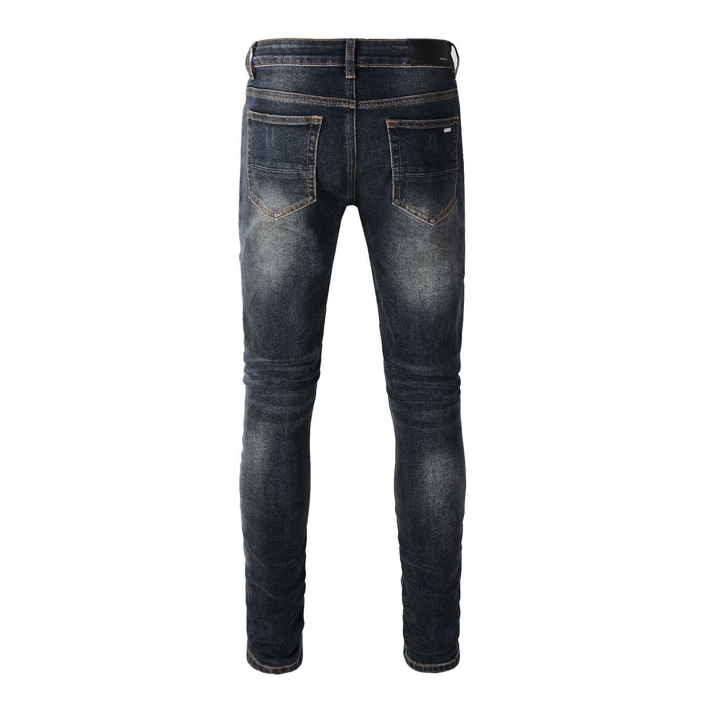 European And American Fashion Street Fashion Close-fitting And Slim-fitting Skinny Jeans