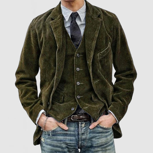 Fashionable Minimalist Retro Designed Mens Suit