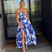 Casual Tube Top Printed Dress