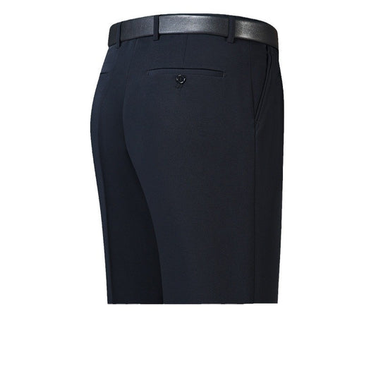 Men's Middle-aged And Elderly Suit Pants Plus-sized Plus Size High Waist