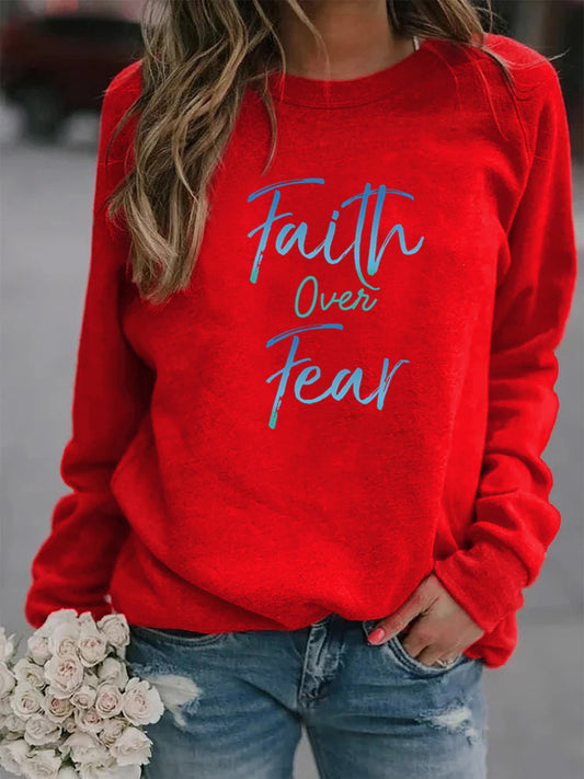 Autumn Sweaters Printed Ladies' Blouses Foreign Trade Source