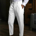 Men's Linen Pocket Flat Comfortable Breathable Trousers
