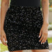 European And American Fashion All-match Sequined Slim-fit Hip Skirt For Women