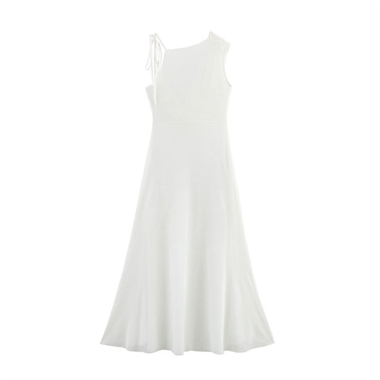 Swing Collar Sheath Sexy Chiffon Dress