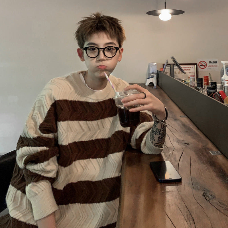 Couple Loose Junior Sweater Men