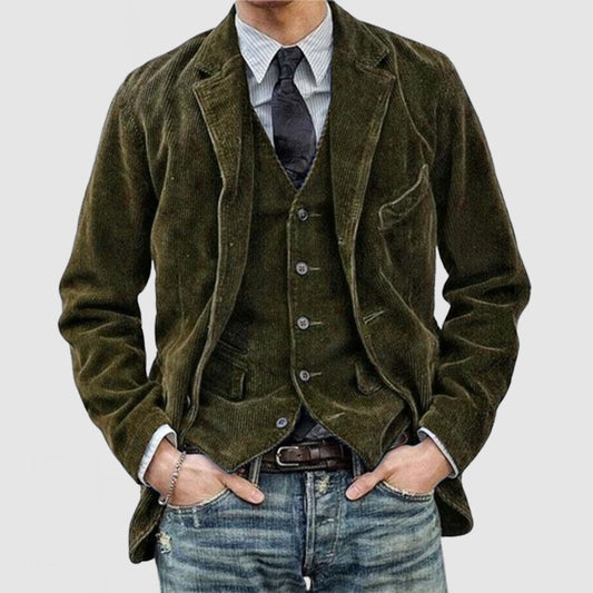 Fashionable Minimalist Retro Designed Mens Suit