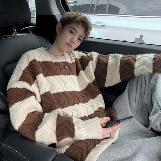 Couple Loose Junior Sweater Men