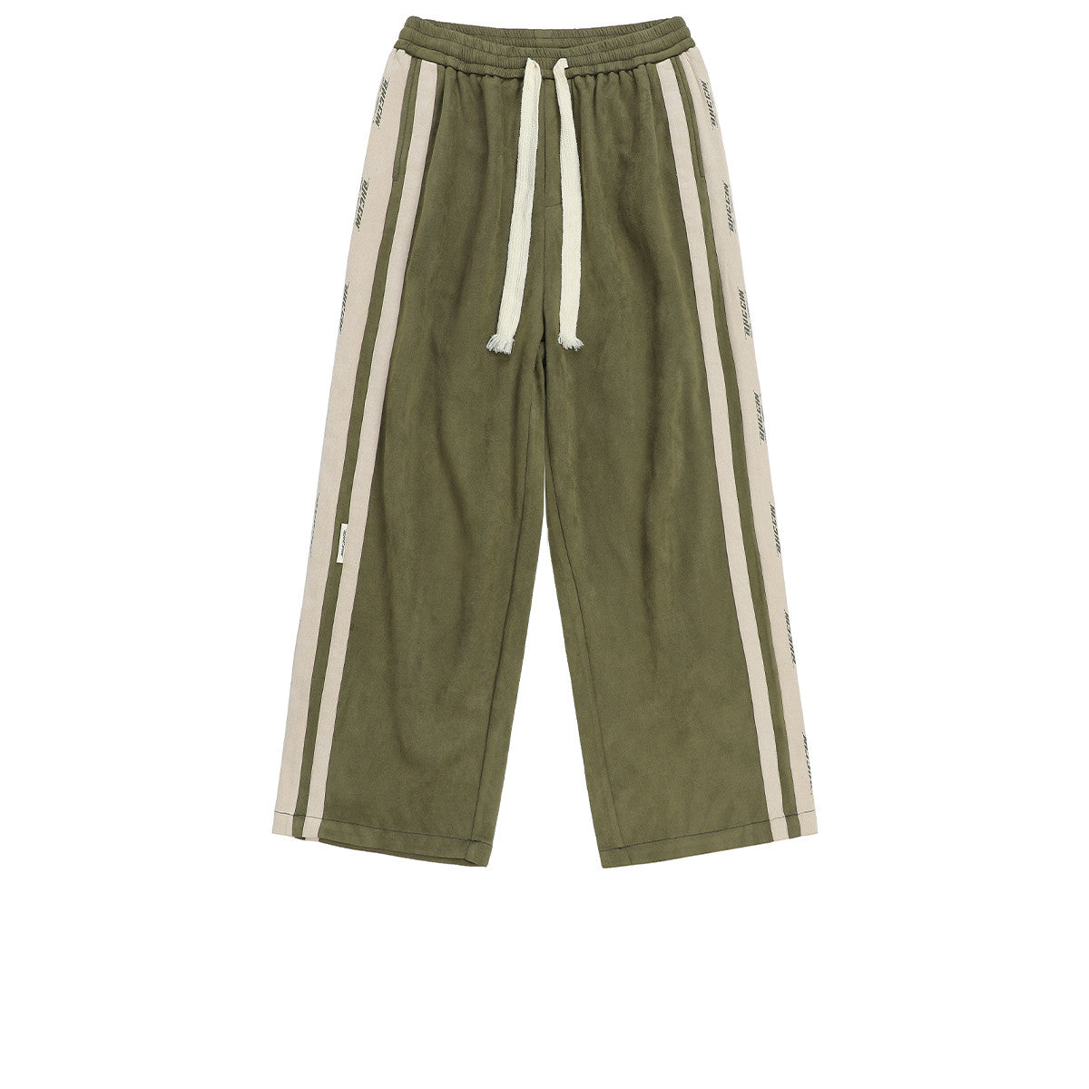 Fashion Straight Leg Wide Pants Man