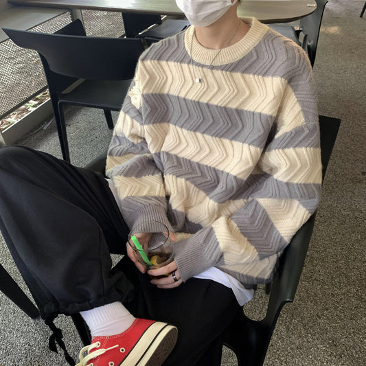 Couple Loose Junior Sweater Men