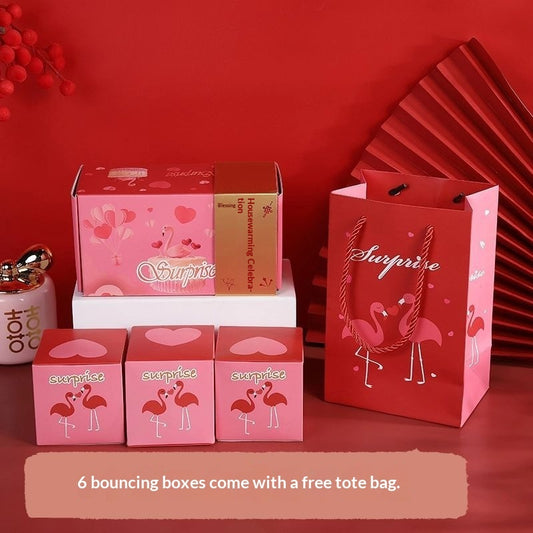 Valentines Day Surprise Pop-up Red Envelope Box With A Ceremonial Feel Birthday Gift Box