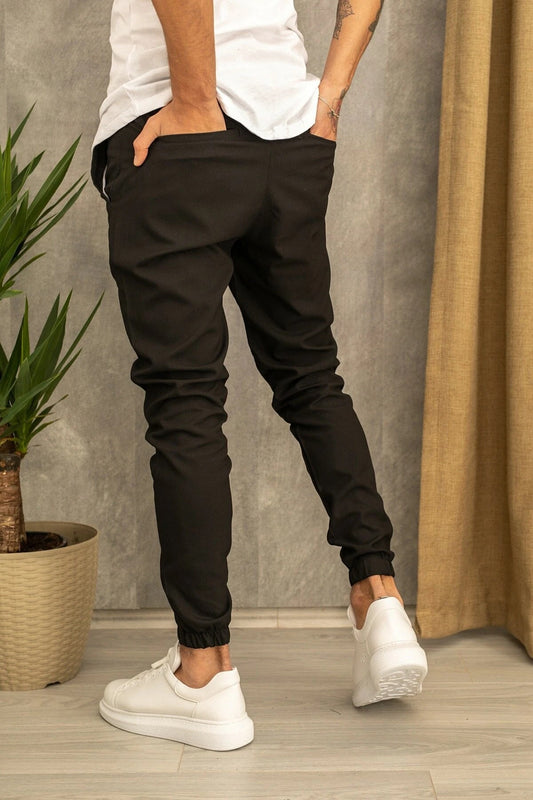 Men's Casual Trousers Suit Fabric Trousers