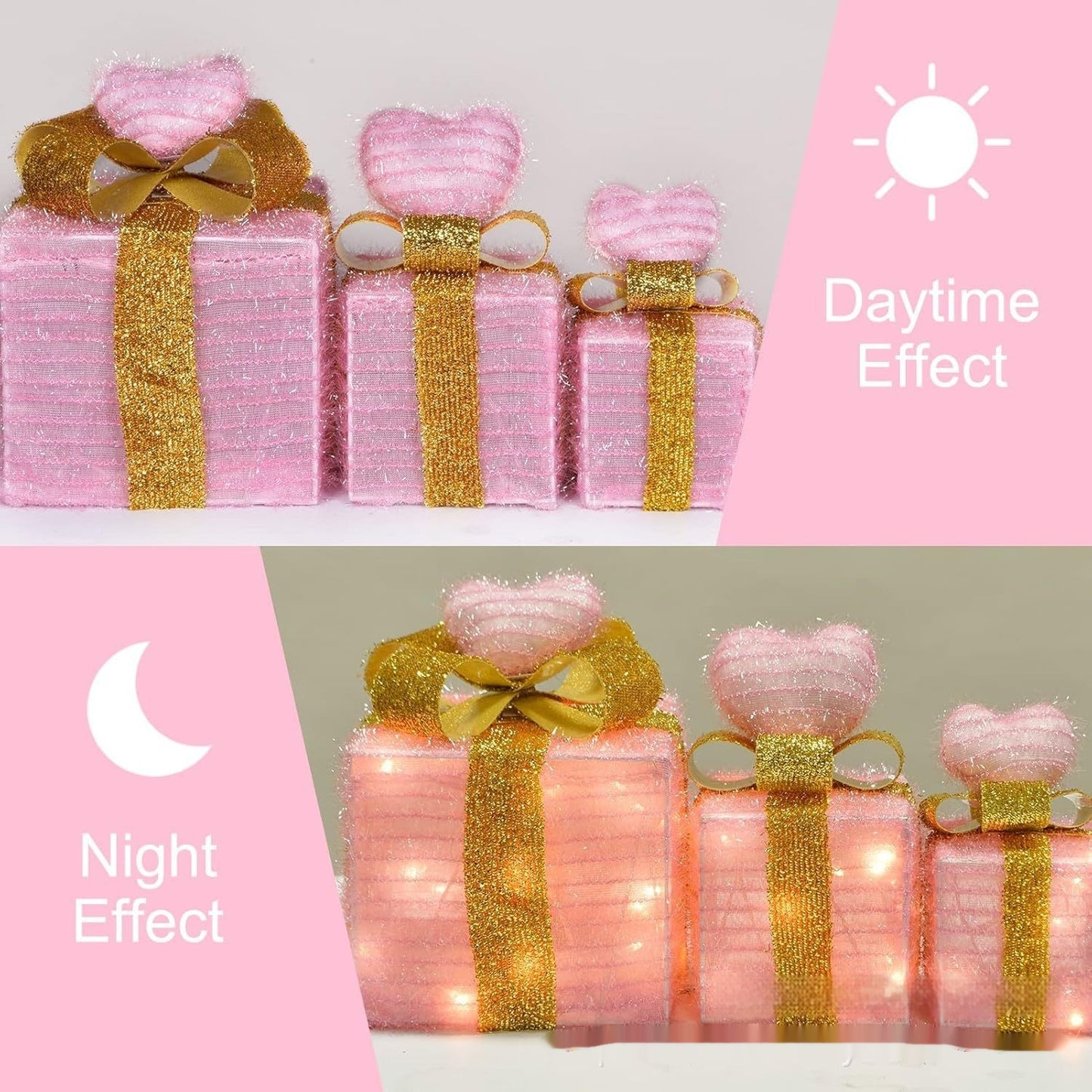 Valentine's Day Decoration Luminous Gift Box